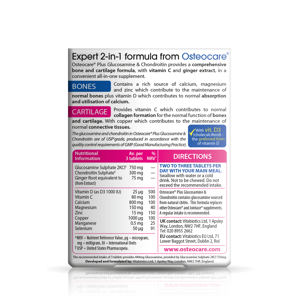 Osteocare Glucosamine and Chondroitin