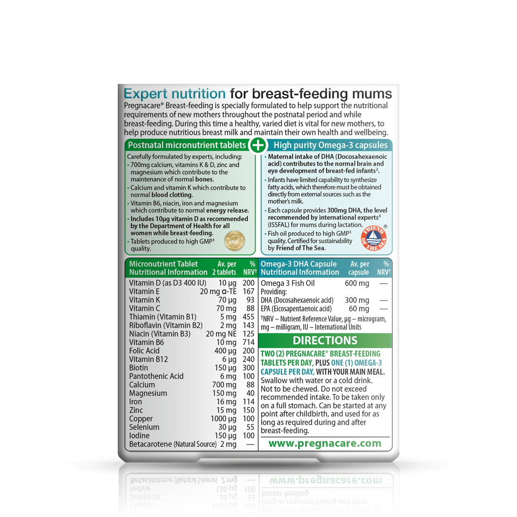 Pregnacare Breast-feeding (Short Expiry)