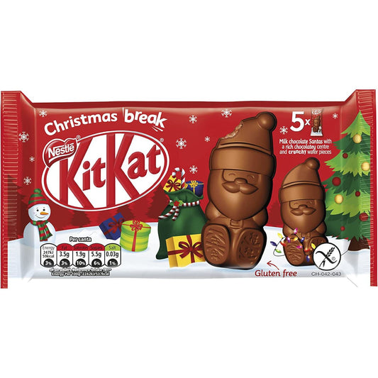 Kit Kat Chocolate Santa 5 Pack 145g