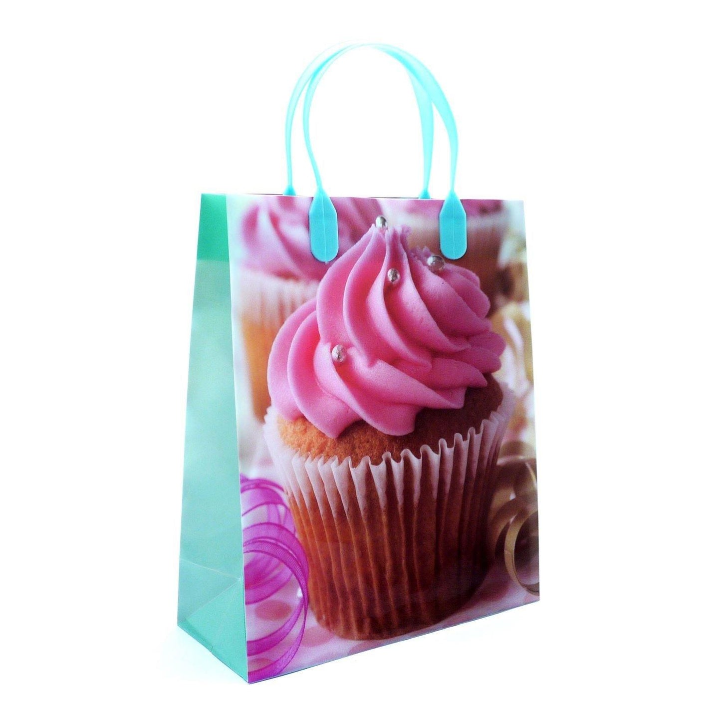 Cupcake Plastic Gift Bag Small