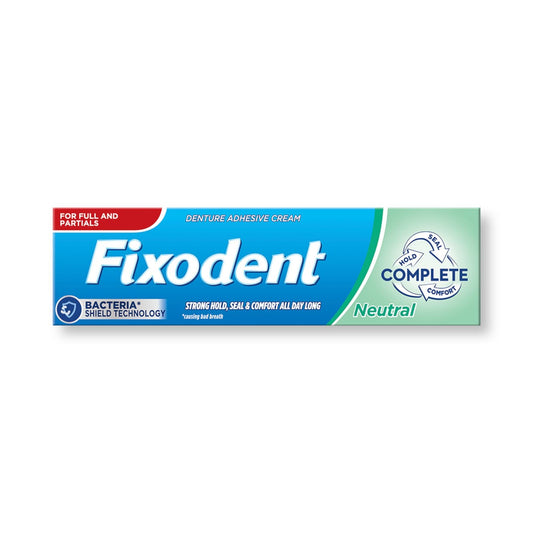 Fixodent Complete Neutral Denture Adhesive Cream 40g