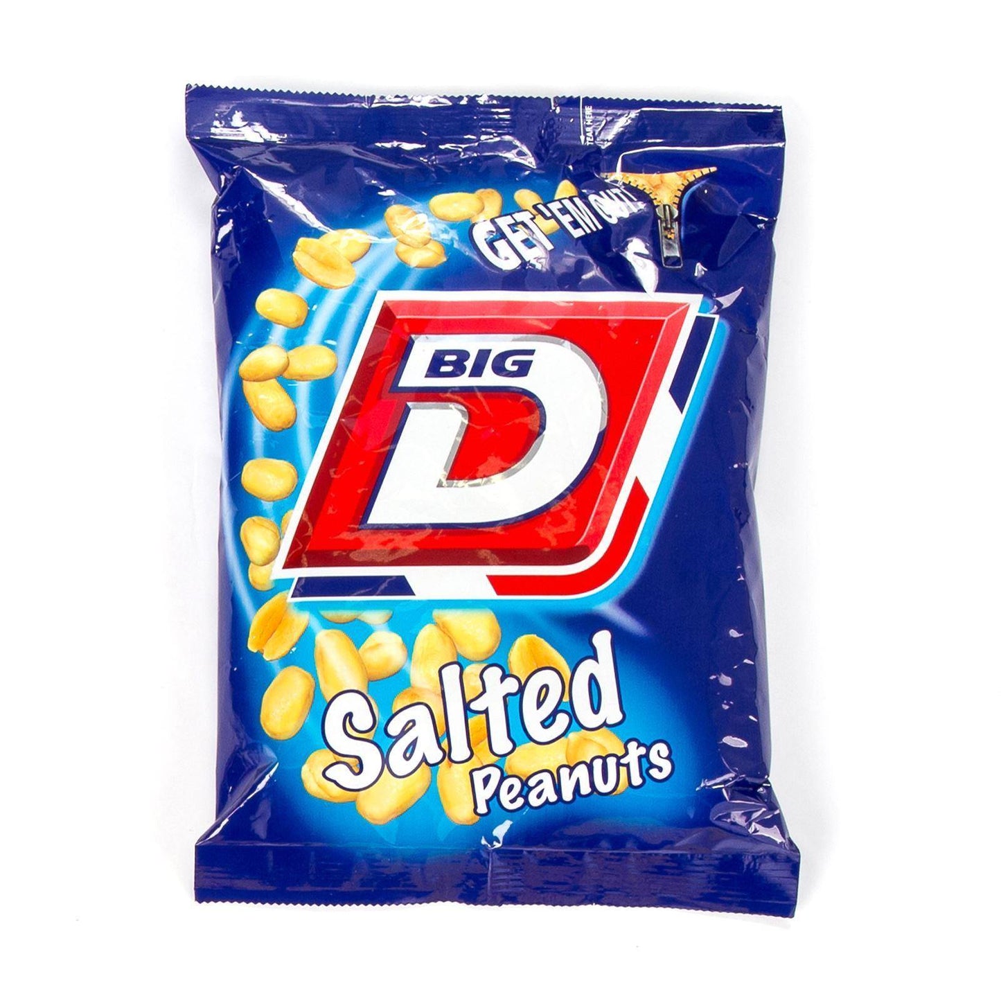 Big D Salted Peanuts 240g (Box of 18)