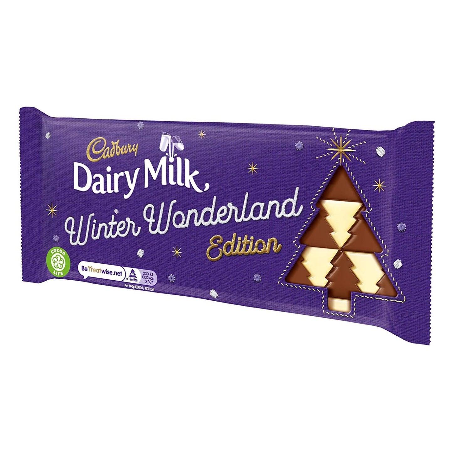 Cadbury Dairy Milk Winter Wonderland Edition Chocolate Bar 100g BB 15/07/2023