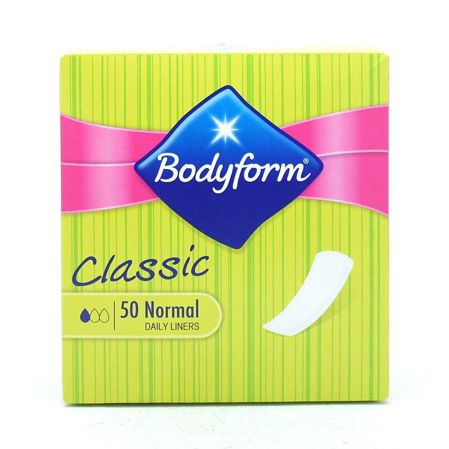 Bodyform Daily Liners Classic 50'S (Box of 6)