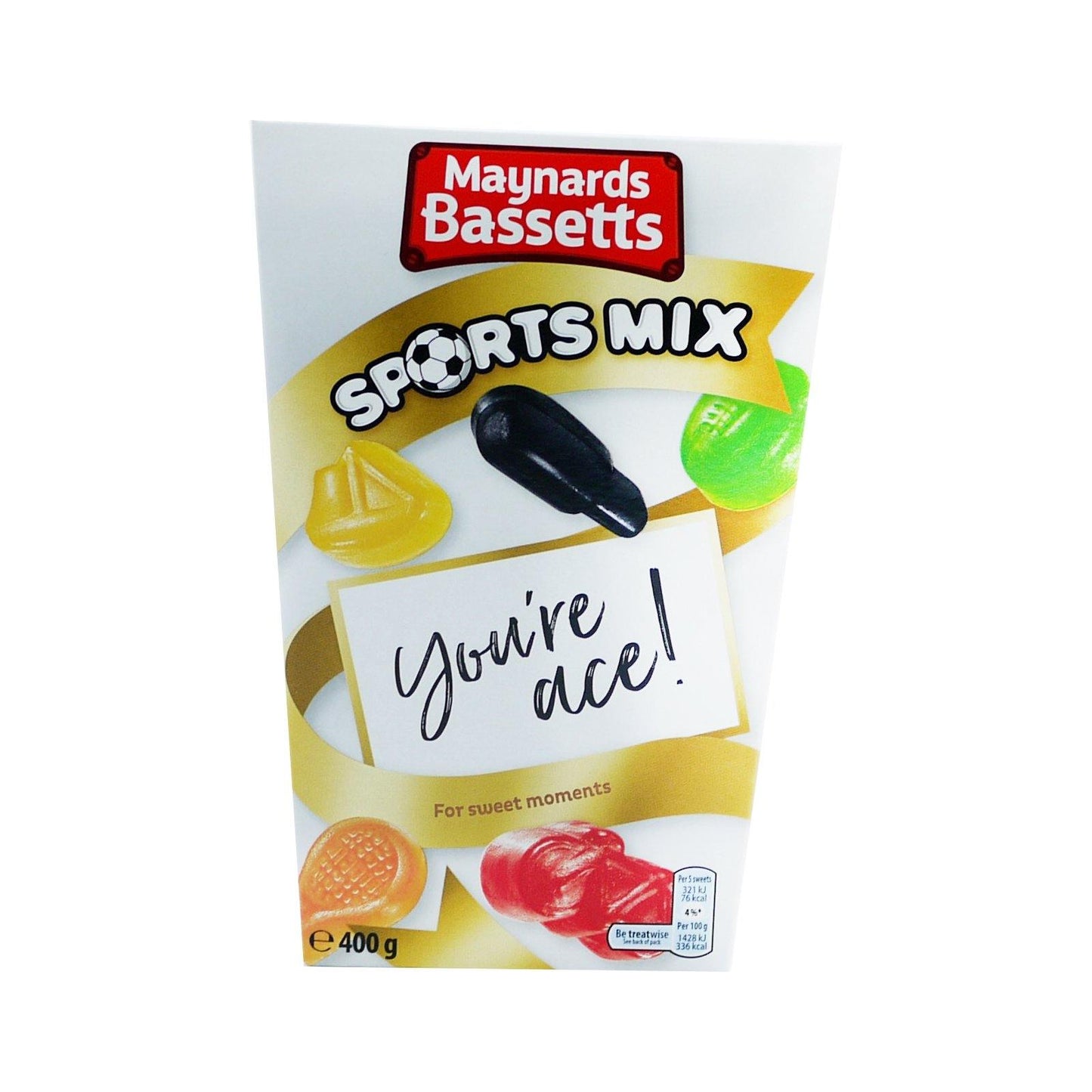 Maynards Bassetts Sports Mix 400g (Box of 6)