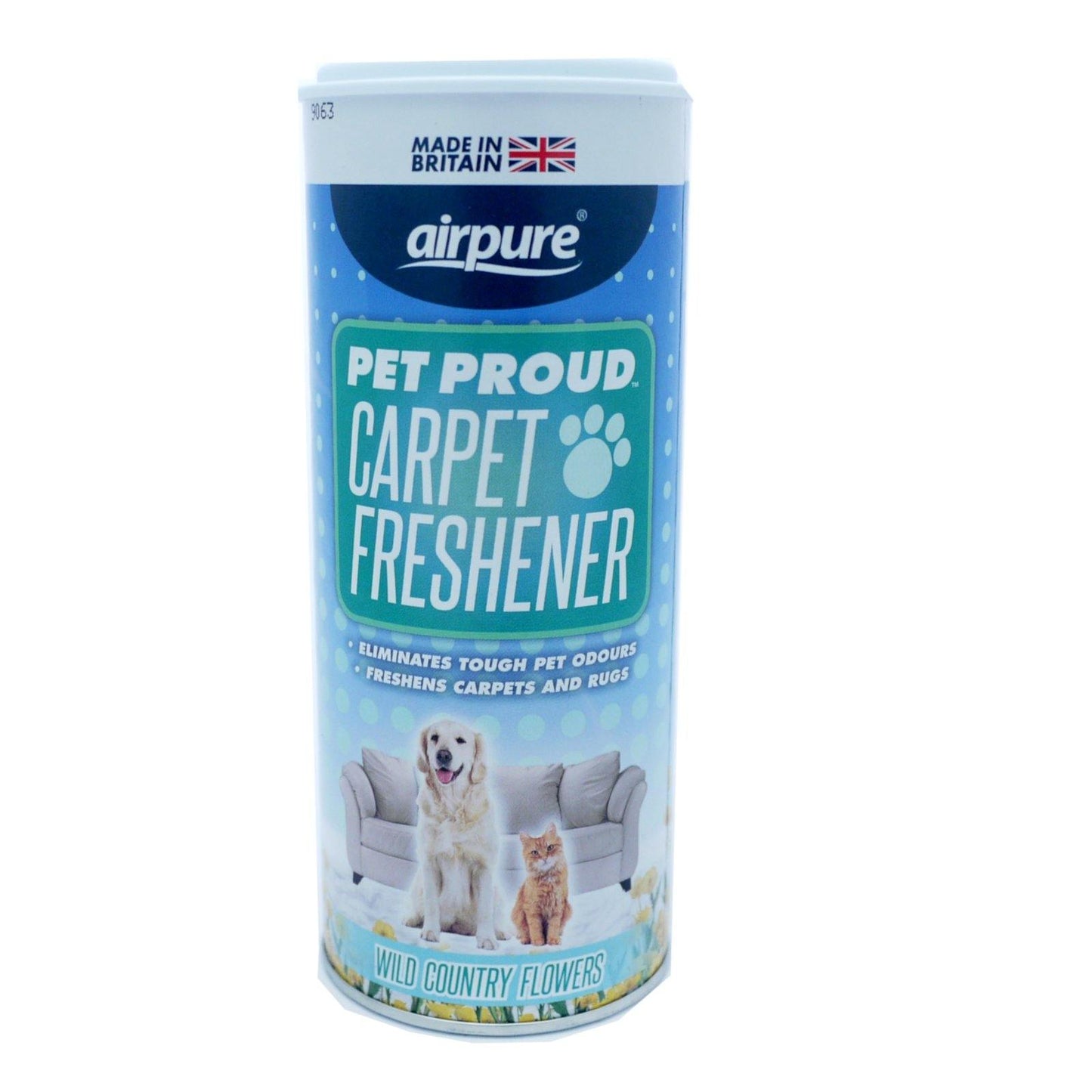 Airpure Pet Proud Carpet Freshener Wild Country Flowers 350g