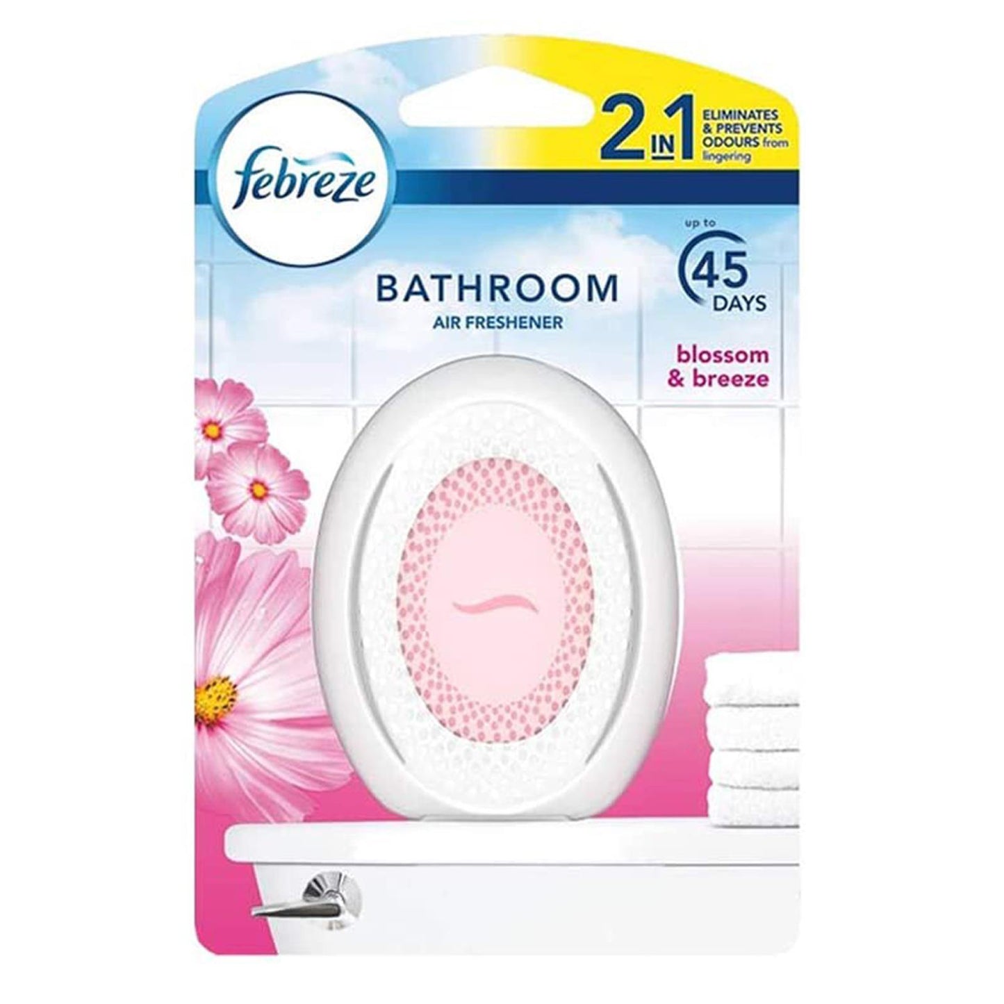 Febreze 2in1 Bathroom/ Small Spaces Air Freshener - Blossom