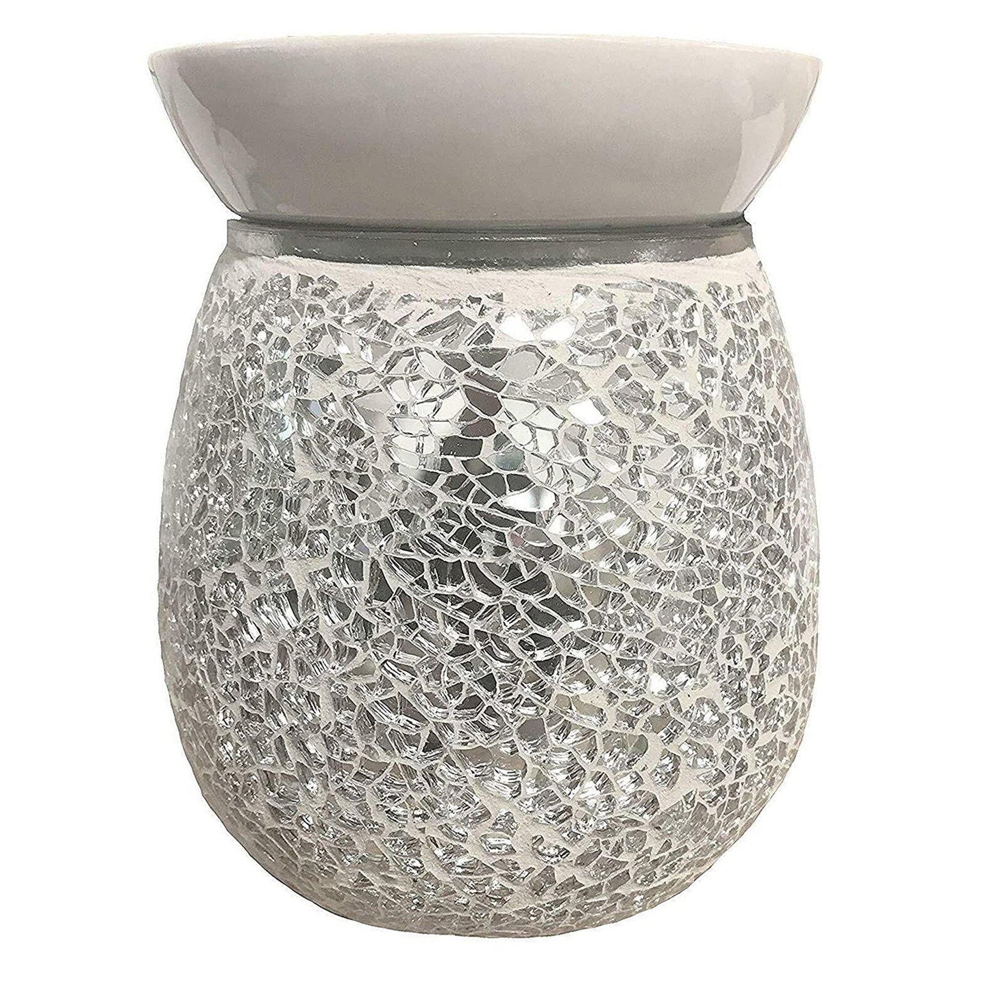 Airpure Silver Mosaic Electric Wax Melter with Backlight