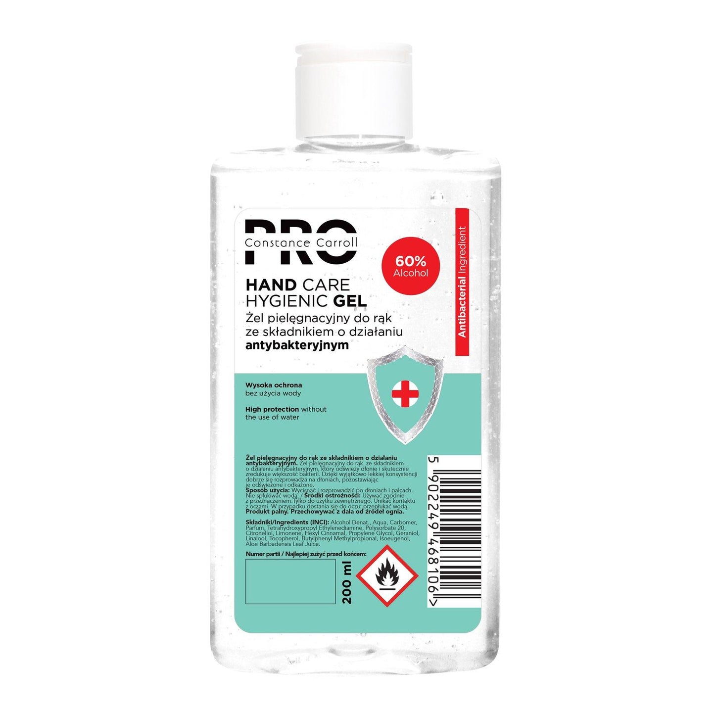 PRO Anti-Bacterial Hygienic Hand Gel 200ml