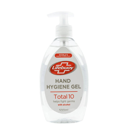 Lifebuoy Total 10 Anti-bacterial Hand Gel 500ml