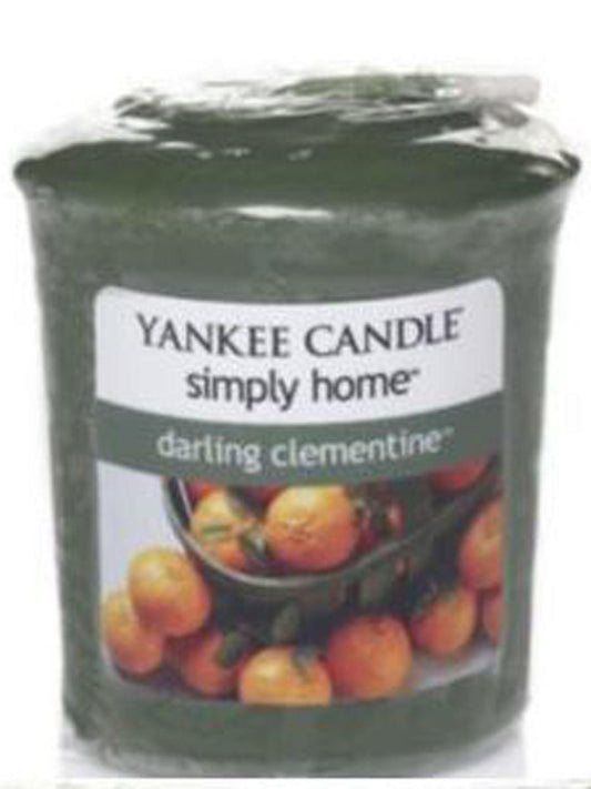 Yankee Candle Simply Home Votive - Darling Clementine