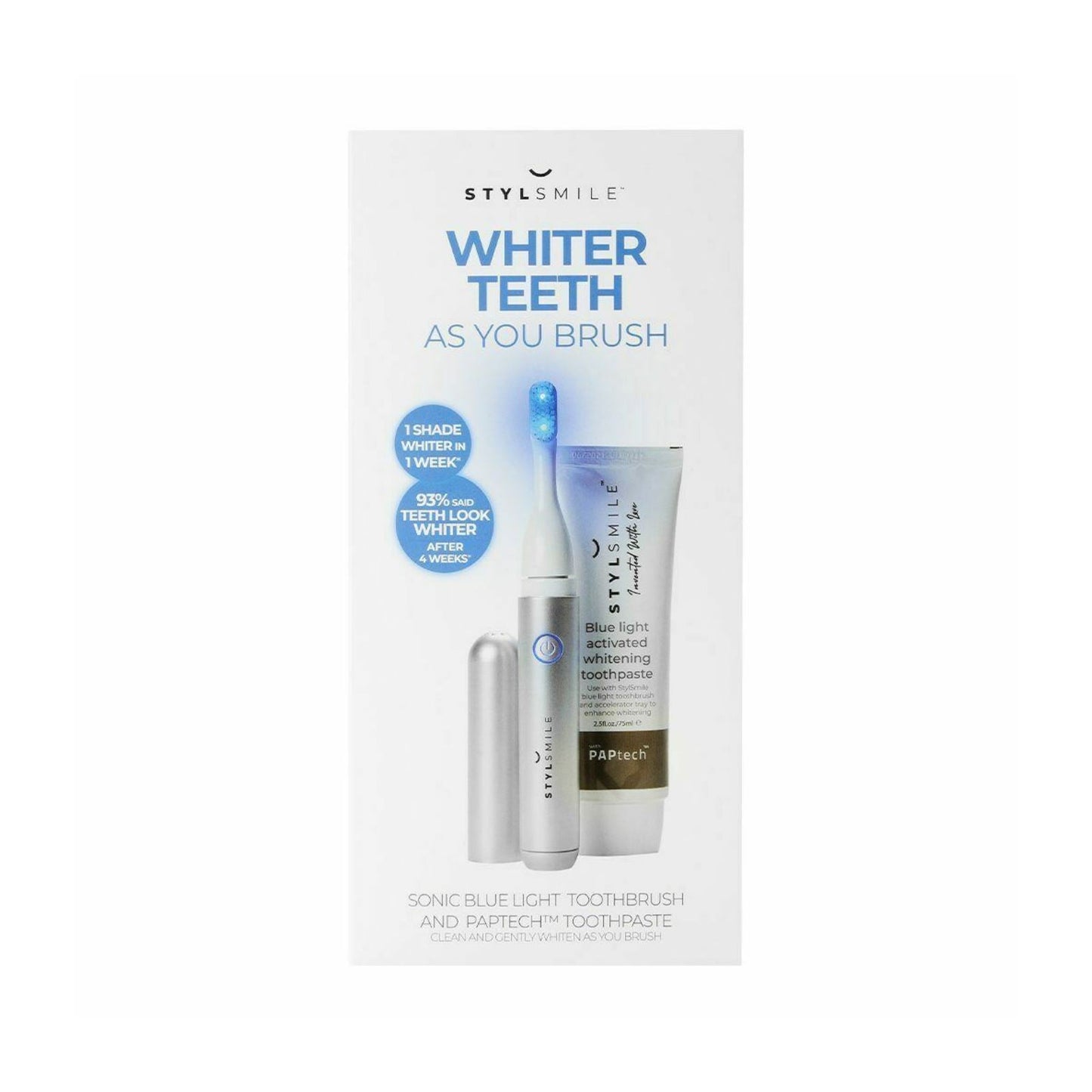 Stylsmile Whiter Teeth Whitening Set Toothbrush and Toothpaste