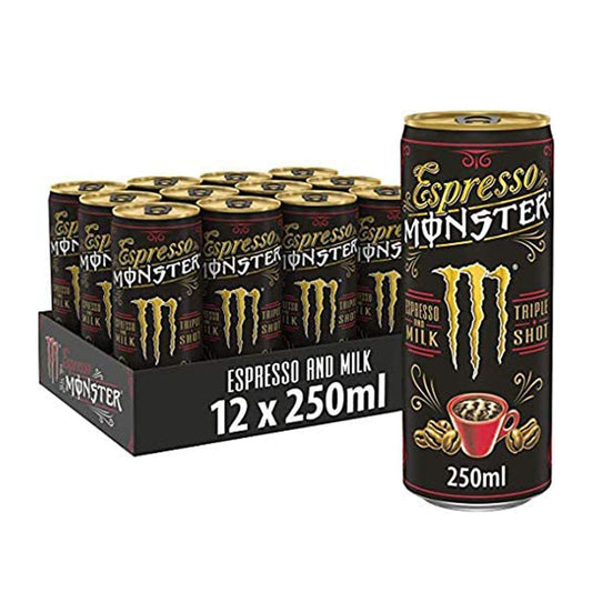 Monster Espresso Coffee Milk 250ml (Box of 12)