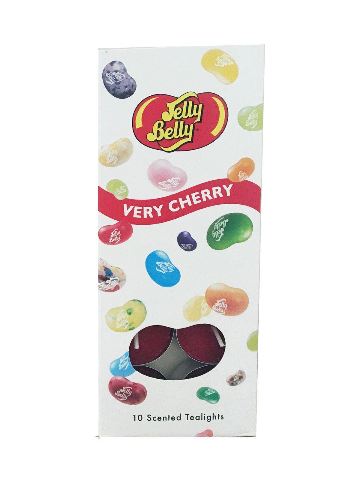 Jelly Belly Scented Tealights Very Cherry 10'S