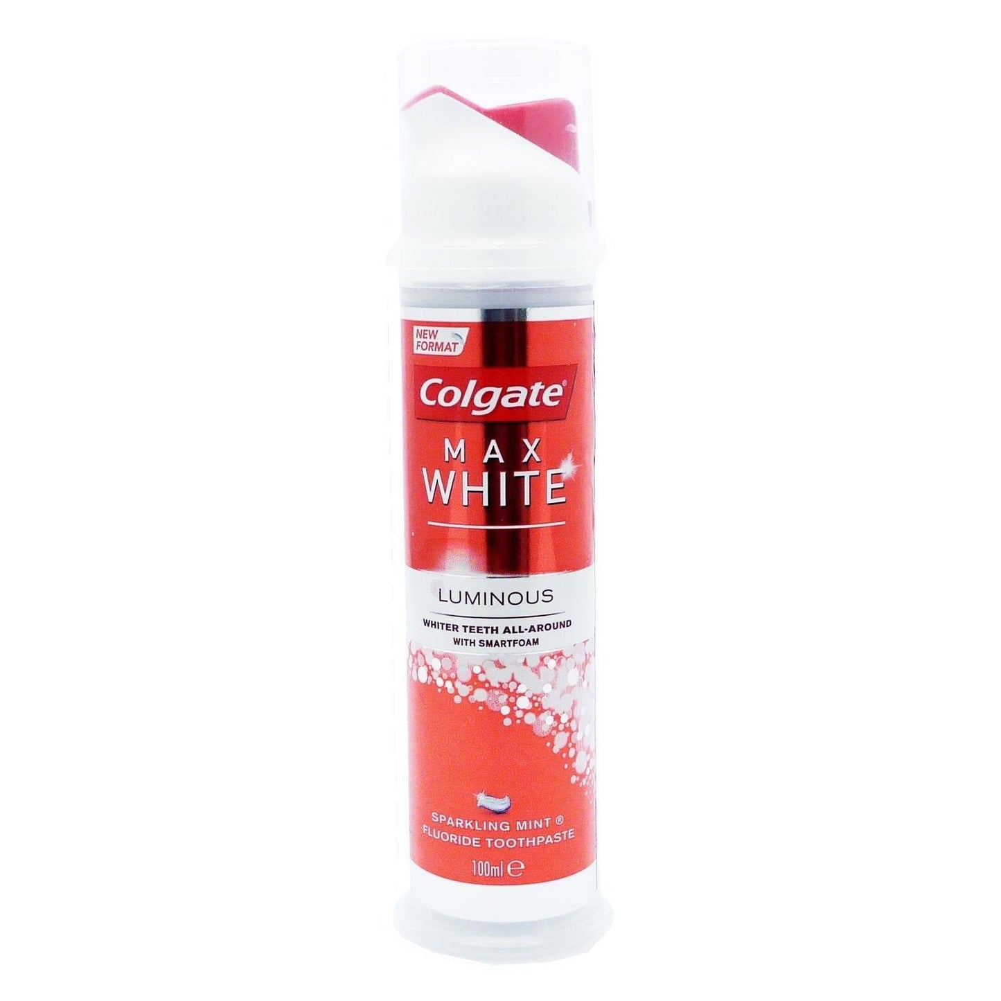 Colgate Max White Mint Whitening Toothpaste Pump 100ml
