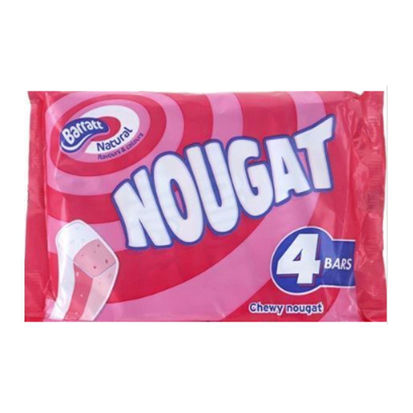 Barratt Nougat 140g (12 packs of 4, Total 48)