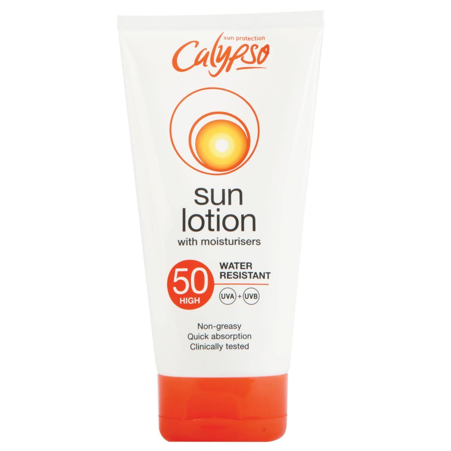 Calypso Sun Lotion with Moisturisers SPF 50 UVA/UVB 150ml