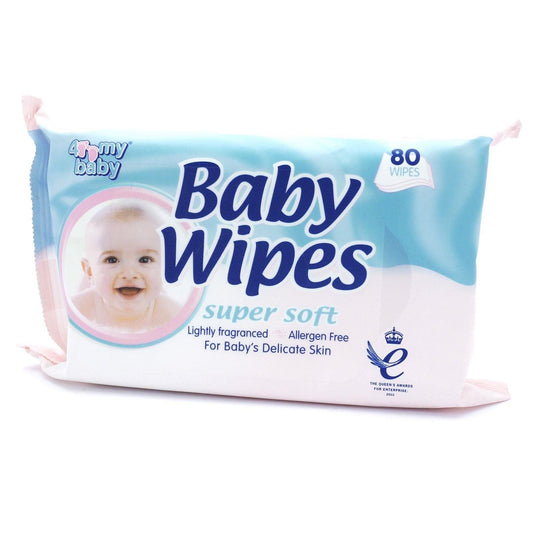 For My Baby Wipes 72'S (Box of 12)