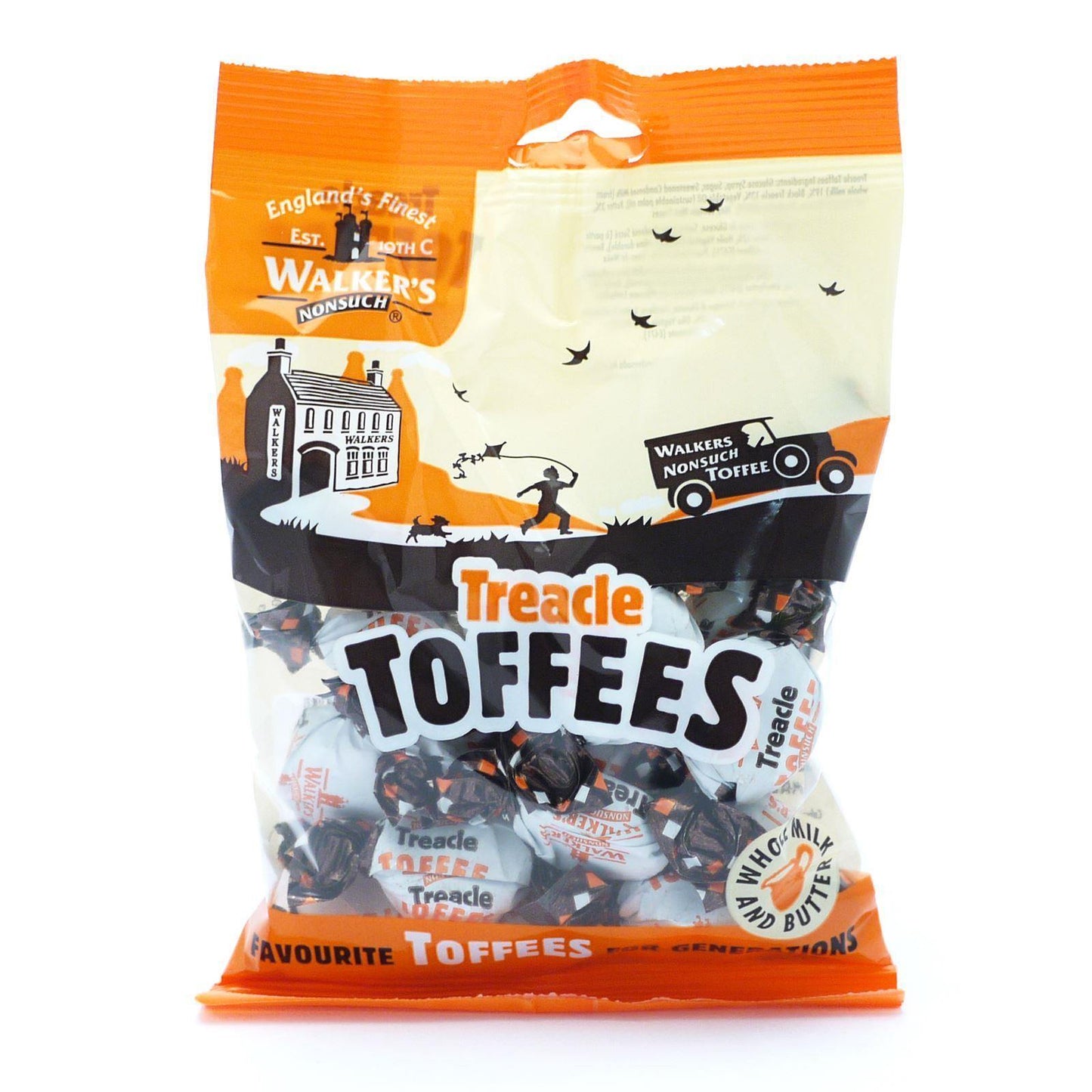 Walkers Treacle Toffee 150g (Box of 12)