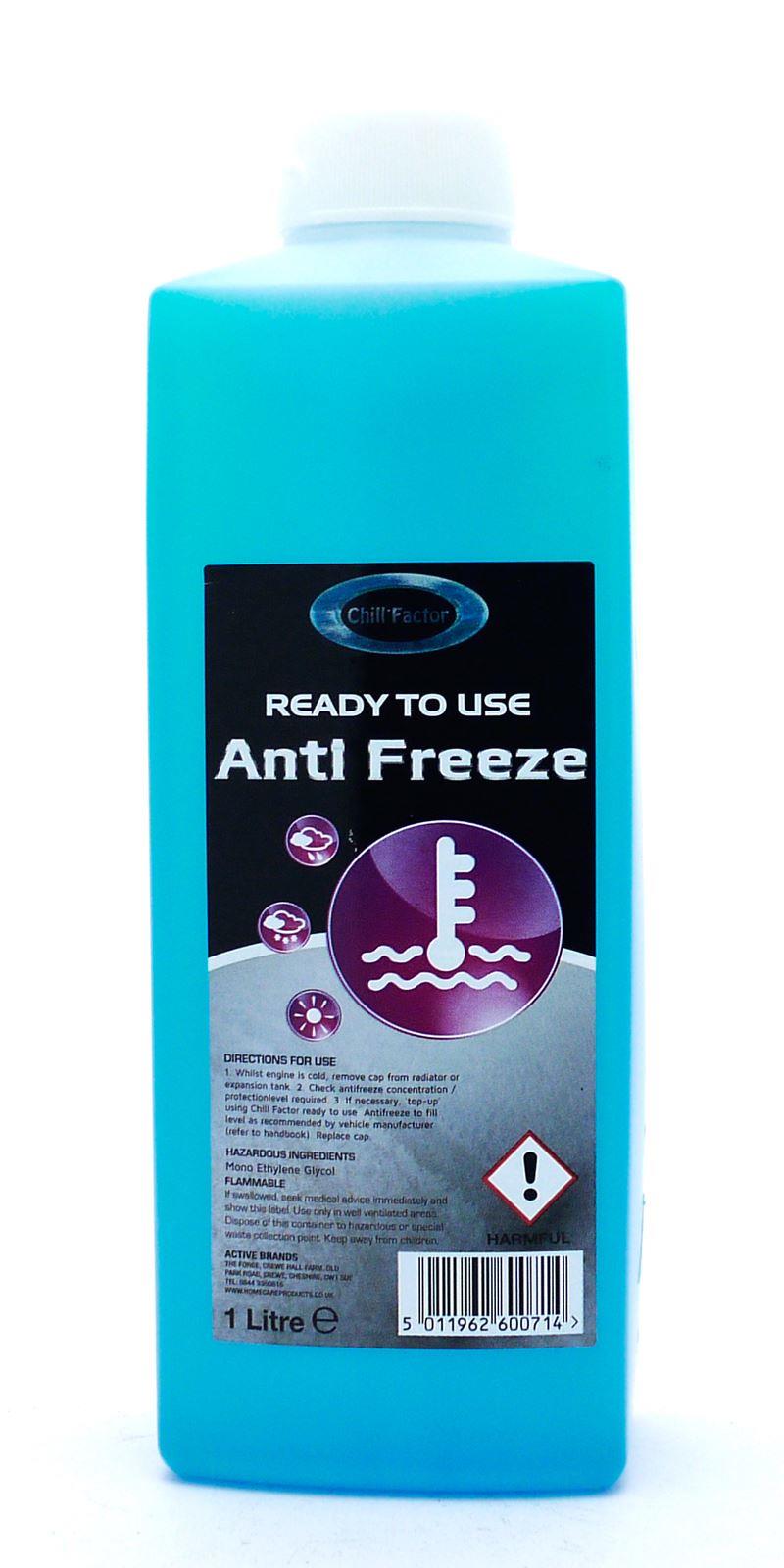 Chill Factor Anti Freeze - 1 Litre