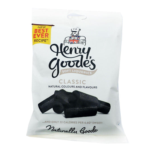 Henry Goodes Soft Liquorice 200g (Box of 9)