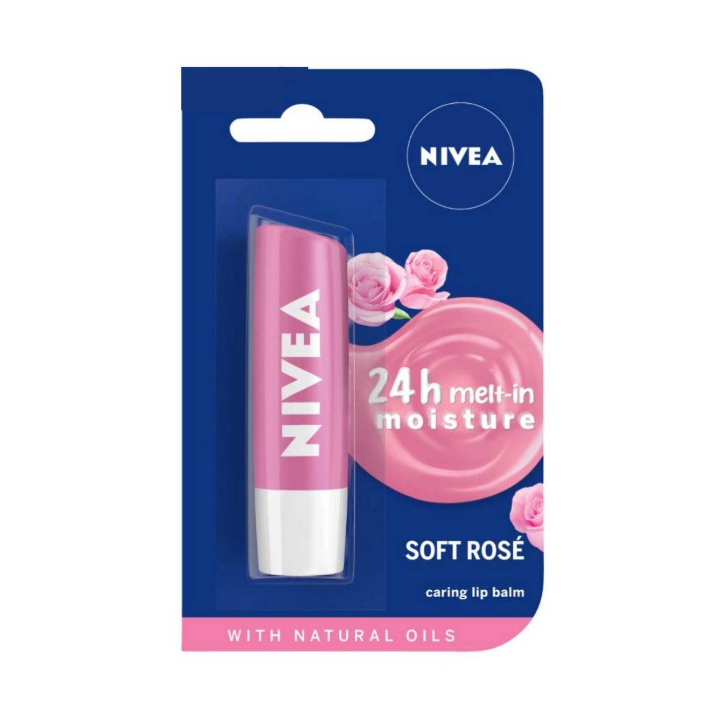 Nivea Lip Care Soft Rose Lip Balm 4.8g