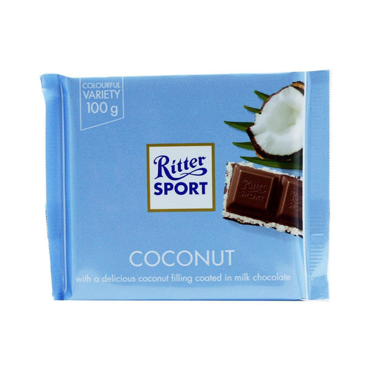 Ritter Sport Coconut 100g (Box of 12)