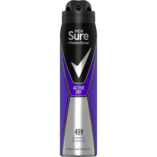 Sure Men Motionsense Active Dry  Anti-perspirant 48h 250ml