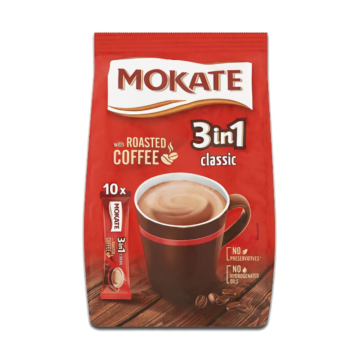 Mokate Coffee Bag Classic Flavour 3 In 1 Sachet 10 Pack (Box of 10)