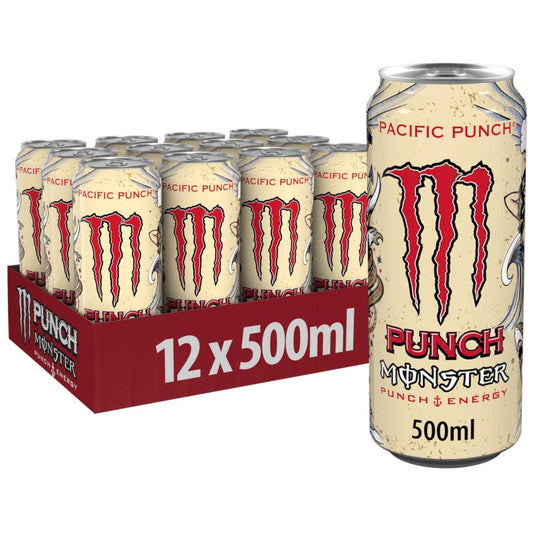 Monster Energy Drink Juiced Pacific Punch 500ml (Box of 12)